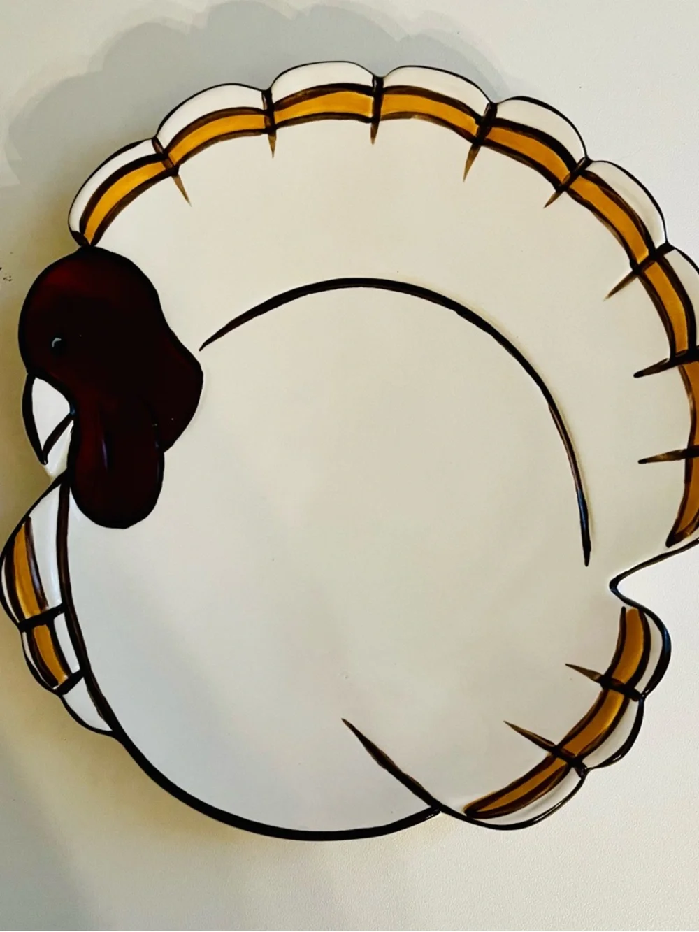 Pottery Barn Gobble Turkey Plates 7